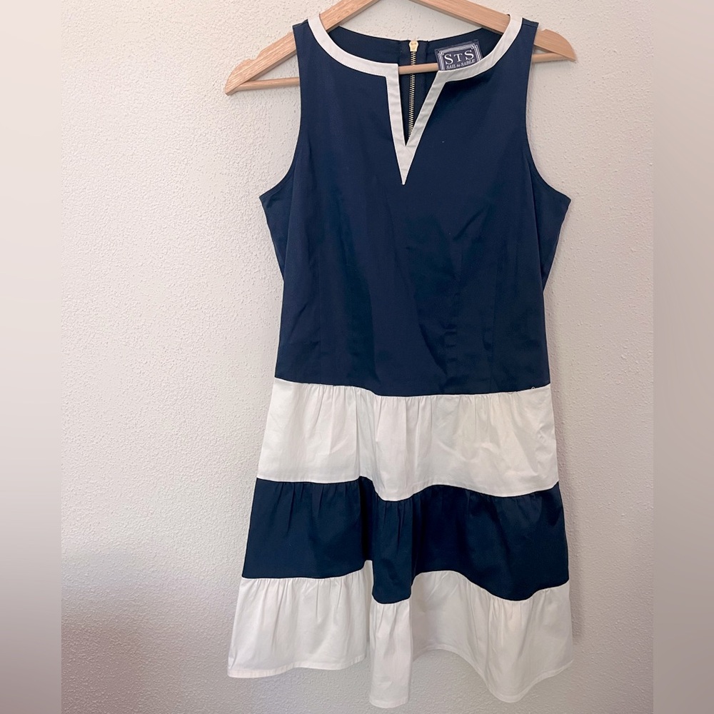 Sail to Sable Sleeveless Dress